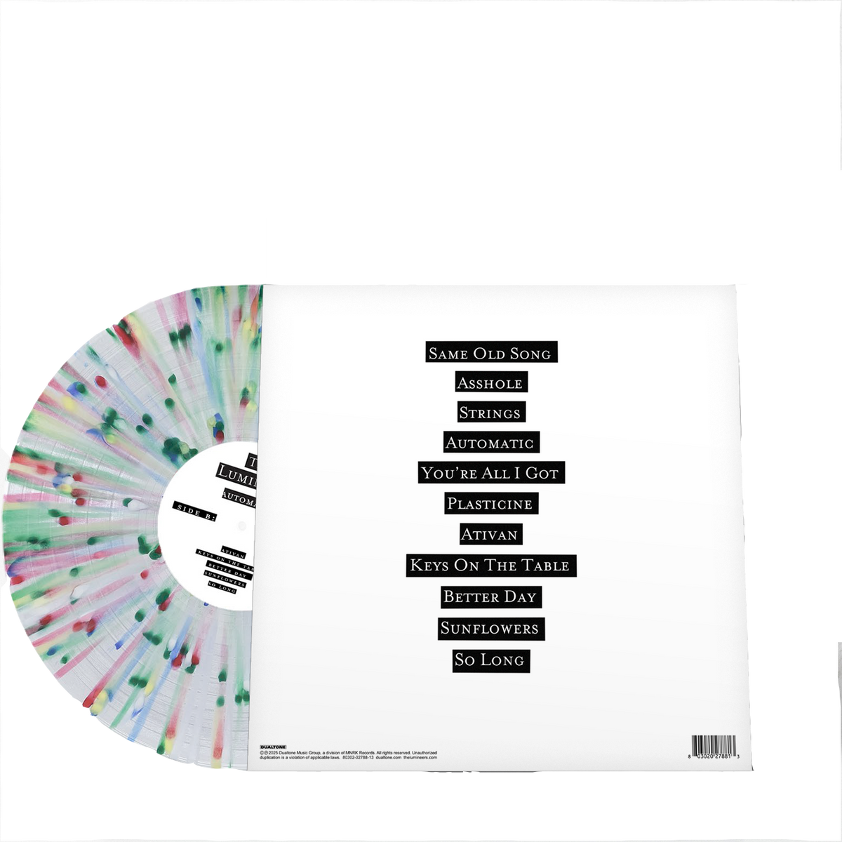 The Lumineers - Automatic SIGNED LP – The Lumineers Shop The Lumineers - Automatic SIGNED LP – The Lumineers Shop