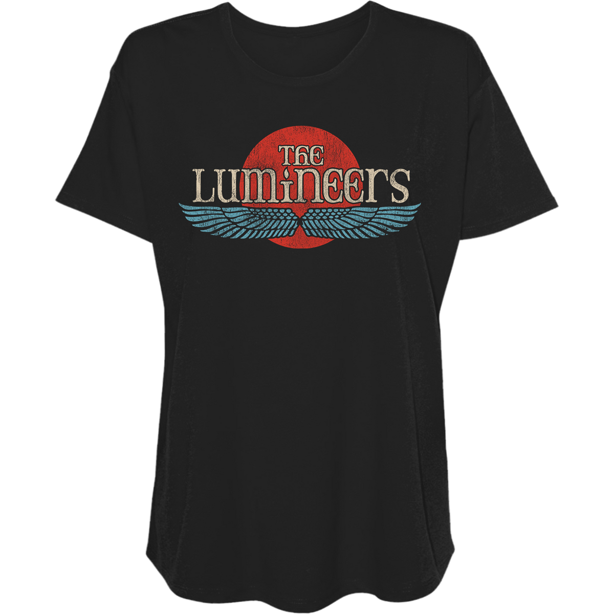 The Lumineers The Lumineers Winged Logo Ladies Tee The Lumineers Shop