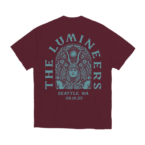 The Lumineers Automatic August 16th Seattle Event Tee