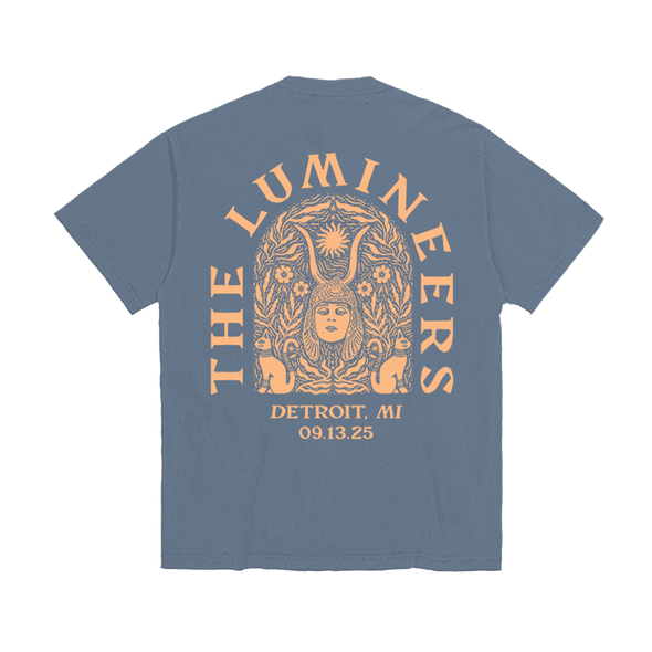 The Lumineers Automatic September 13th Detroit Event Tee