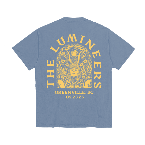 The Lumineers Automatic September 23rd Greenville Event Tee