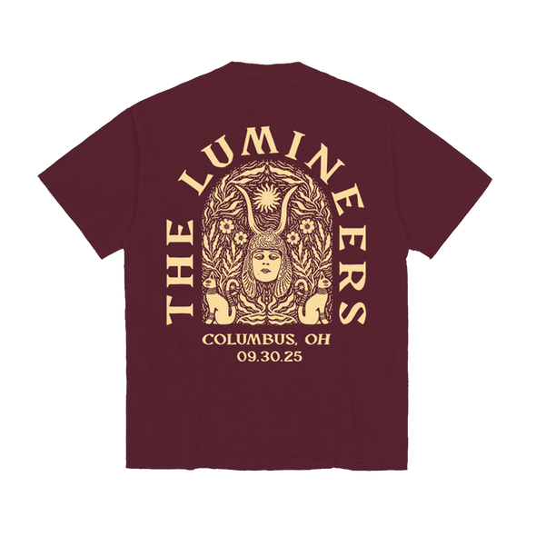 The Lumineers Automatic September 30th Columbus Event Tee
