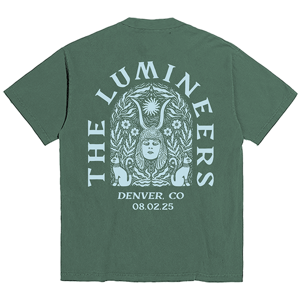 The Lumineers Automatic August 2nd Denver Colorado Event Tee