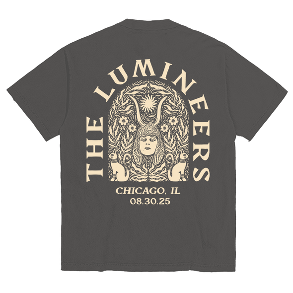 The Lumineers Automatic August 30th Chicago Event Tee