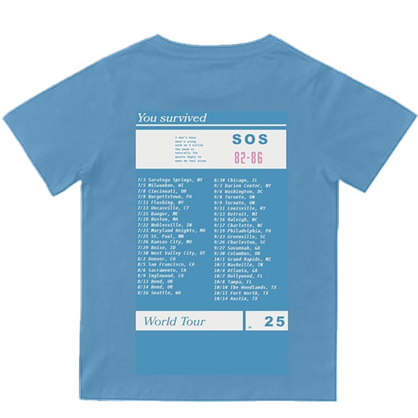 Automatic Tour Tee - Blue