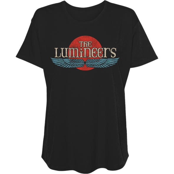 The Lumineers Winged Logo Ladies Tee