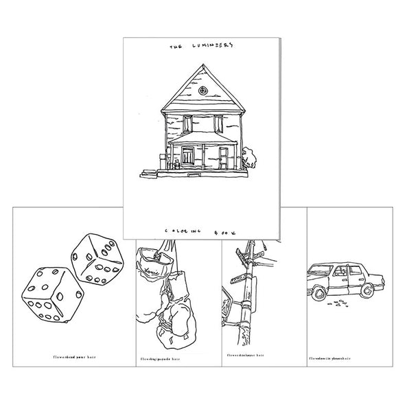 The Lumineers coloring book