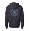 Flora Zip Hoodie